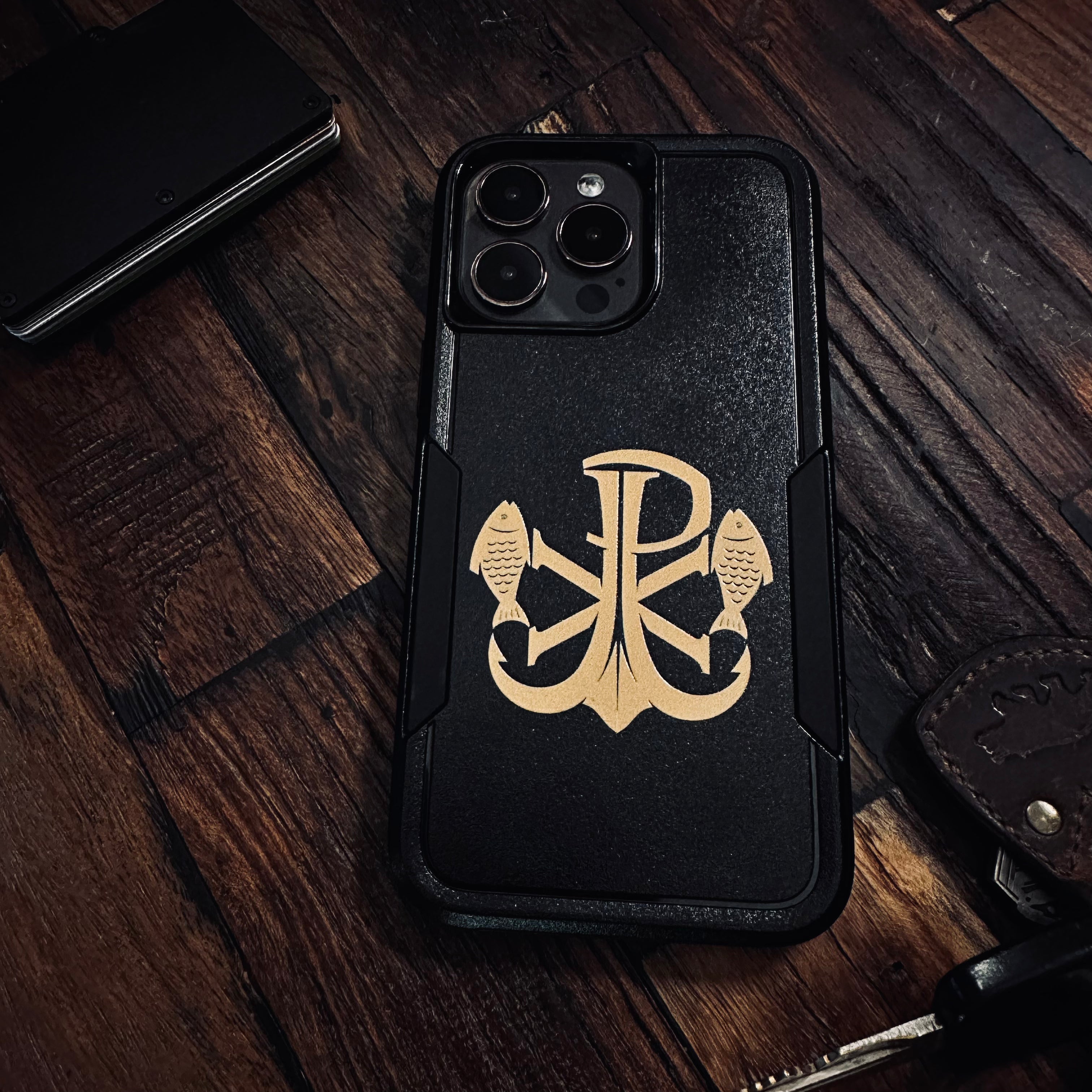 Chi Rho Anchor Phone Case