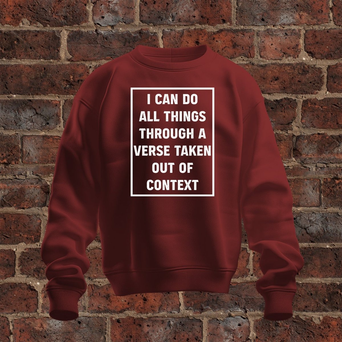 crewneck sweatshirt - All Things - Sweatshirt - The Reformed Sage - #reformed# - #reformed_gifts# - #christian_gifts#