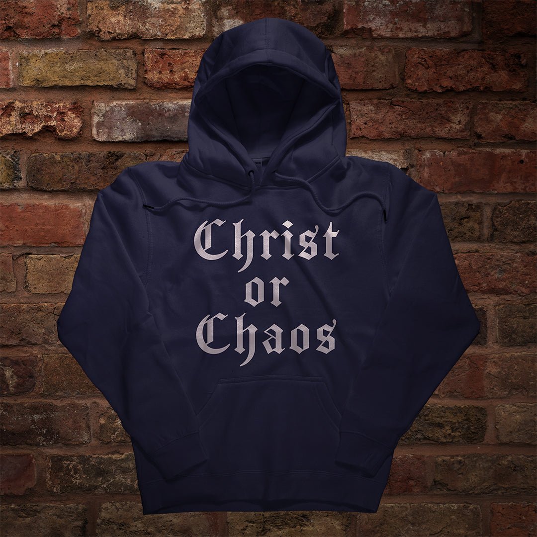 Hoodie - Christ or Chaos - Hoodie - The Reformed Sage - #reformed# - #reformed_gifts# - #christian_gifts#