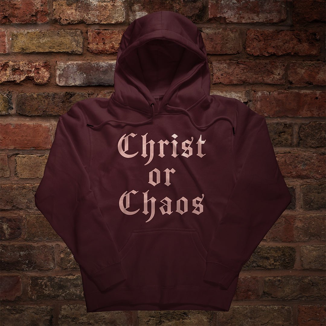 Hoodie - Christ or Chaos - Hoodie - The Reformed Sage - #reformed# - #reformed_gifts# - #christian_gifts#