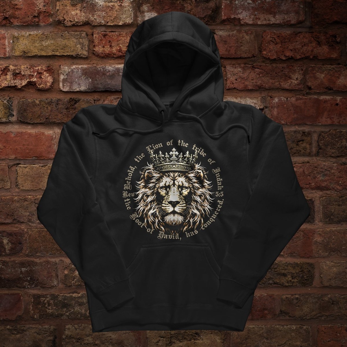 Hoodie - Lion of Judah - Hoodie - The Reformed Sage - #reformed# - #reformed_gifts# - #christian_gifts#