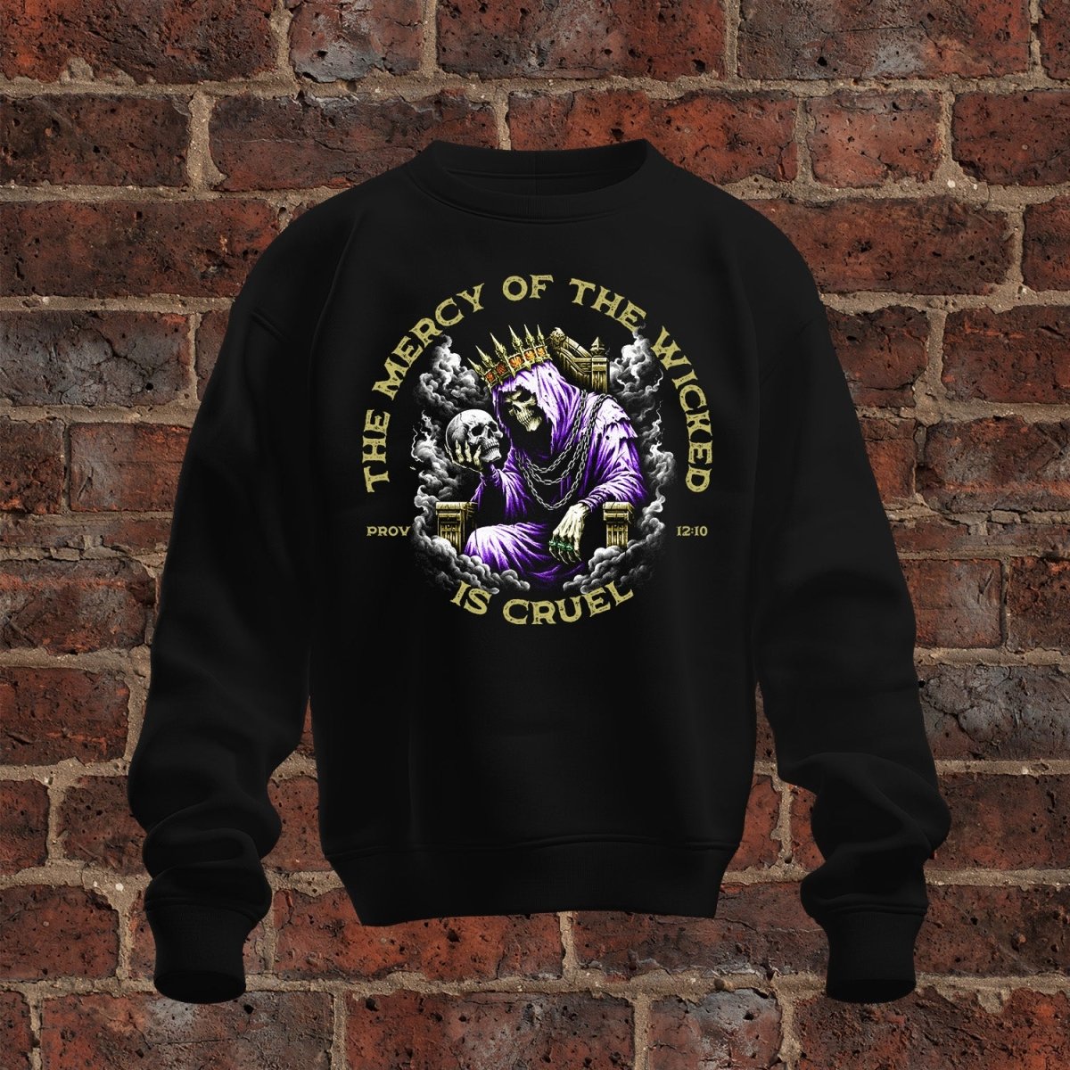 crewneck sweatshirt - Mercy of the Wicked - Sweatshirt - The Reformed Sage - #reformed# - #reformed_gifts# - #christian_gifts#