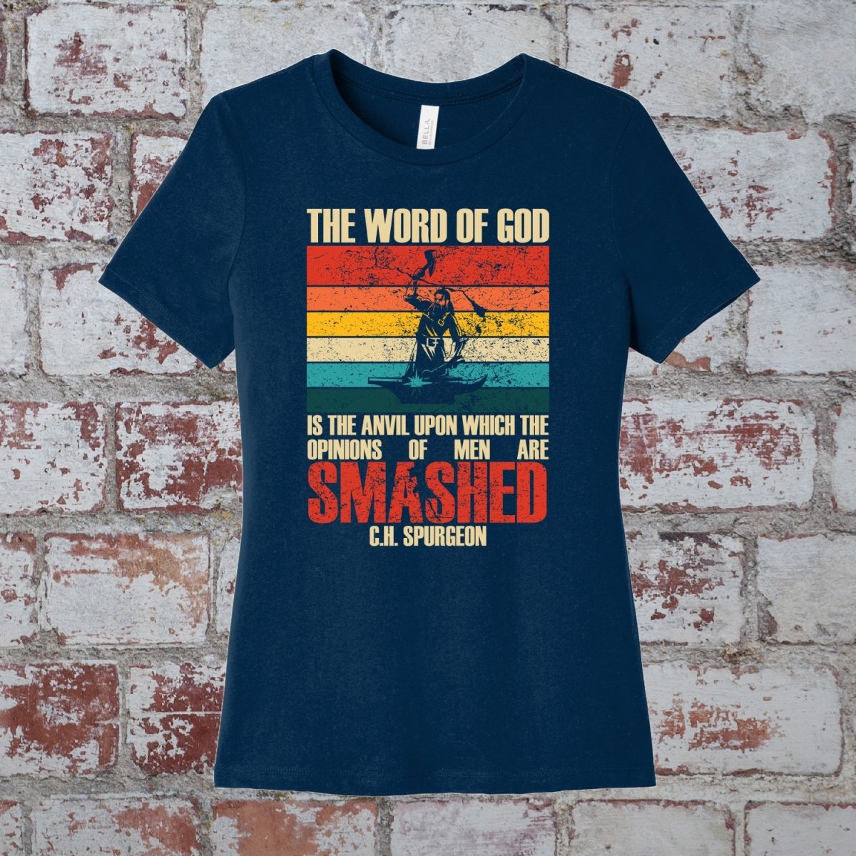 wshirt - Smashed - Womens Tee - The Reformed Sage - #reformed# - #reformed_gifts# - #christian_gifts#