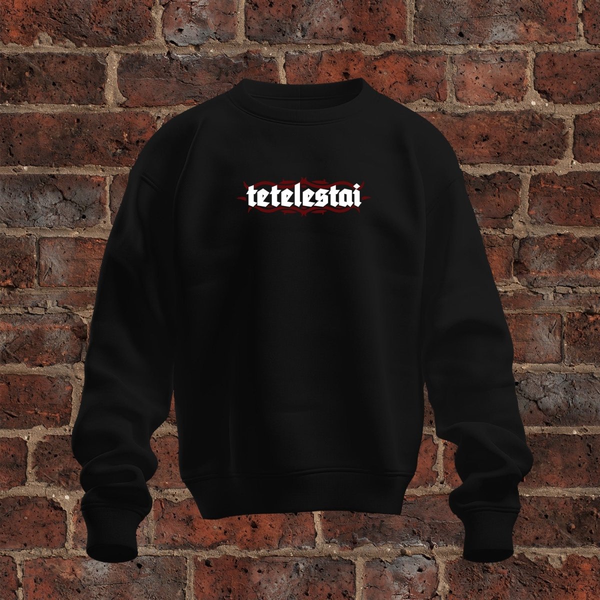 crewneck sweatshirt - Tetelestai - Sweatshirt - The Reformed Sage - #reformed# - #reformed_gifts# - #christian_gifts#