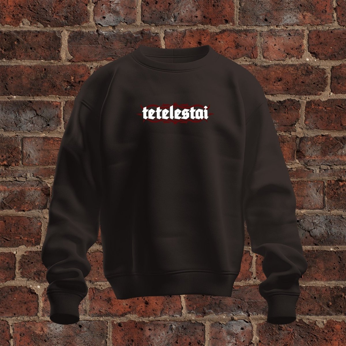 crewneck sweatshirt - Tetelestai - Sweatshirt - The Reformed Sage - #reformed# - #reformed_gifts# - #christian_gifts#