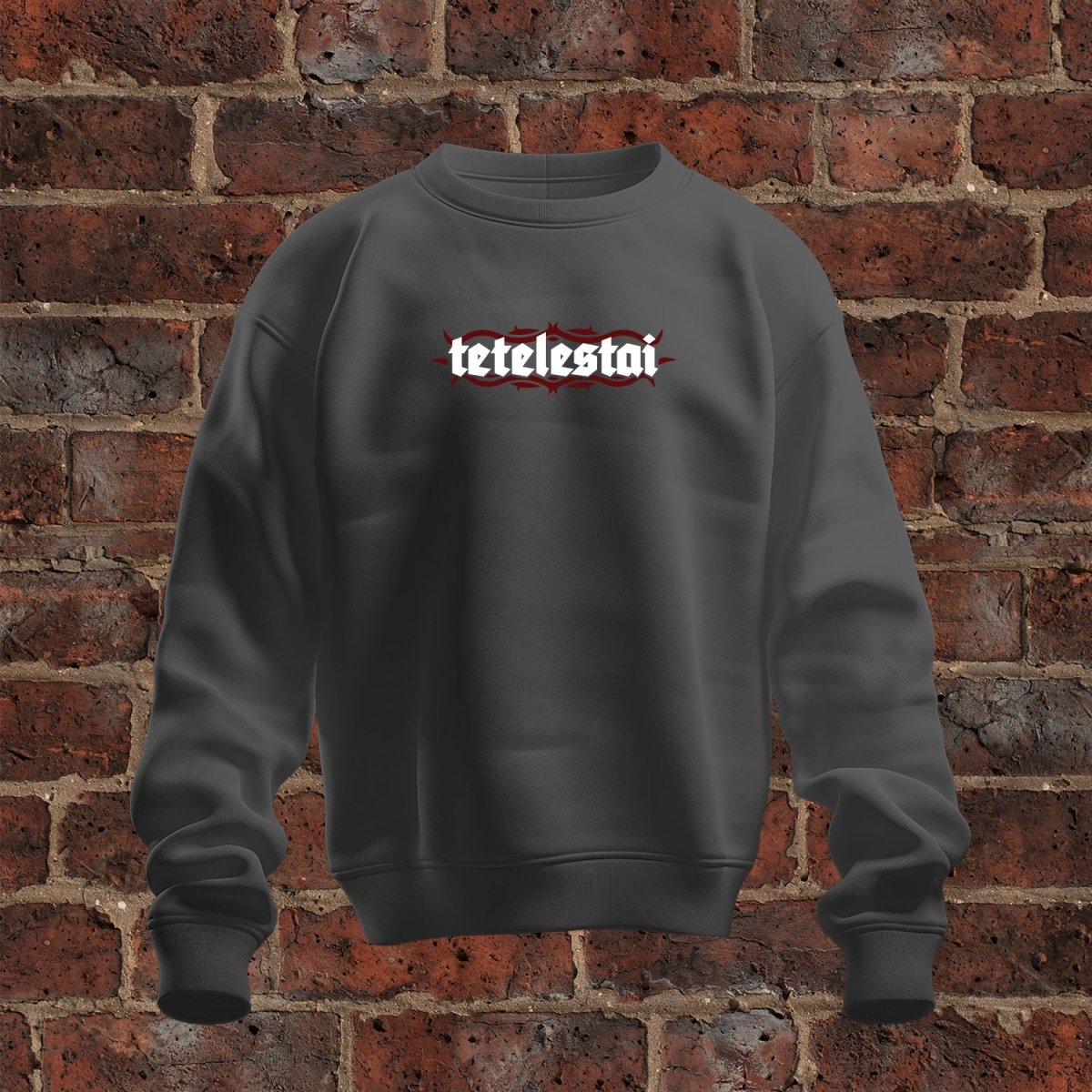 crewneck sweatshirt - Tetelestai - Sweatshirt - The Reformed Sage - #reformed# - #reformed_gifts# - #christian_gifts#