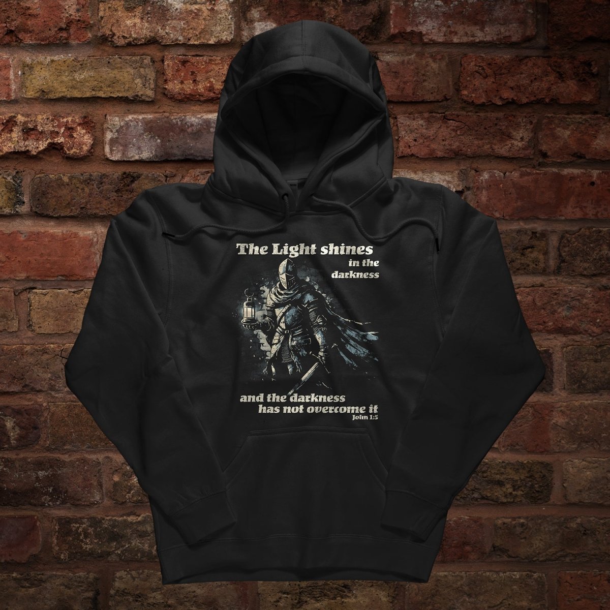 Hoodie - The Light - Hoodie - The Reformed Sage - #reformed# - #reformed_gifts# - #christian_gifts#