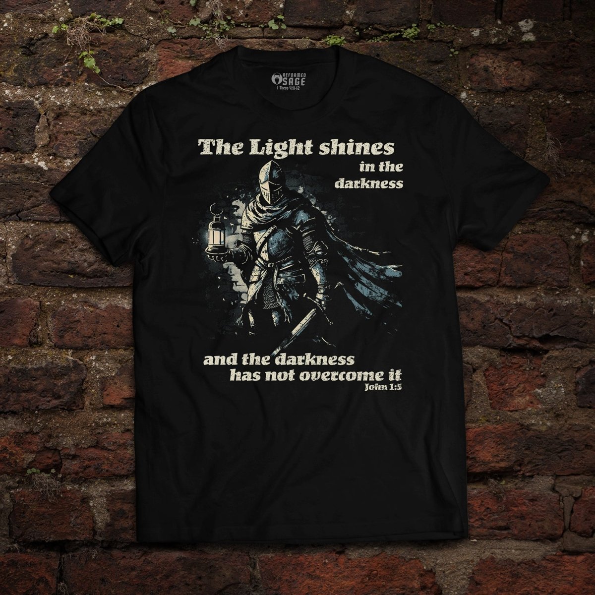 Shirt - The Light - Tee - The Reformed Sage - #reformed# - #reformed_gifts# - #christian_gifts#