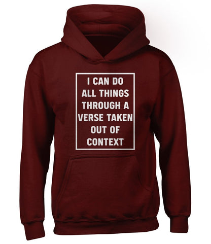 Hoodie - All Things - Hoodie RETIRED - The Reformed Sage - #reformed# - #reformed_gifts# - #christian_gifts#