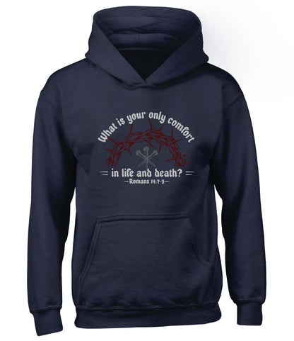 Hoodie - Life & Death - Hoodie - The Reformed Sage - #reformed# - #reformed_gifts# - #christian_gifts#