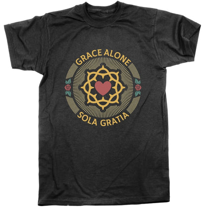 Shirt - Sola Gratia Seal - Tee - The Reformed Sage - #reformed# - #reformed_gifts# - #christian_gifts#