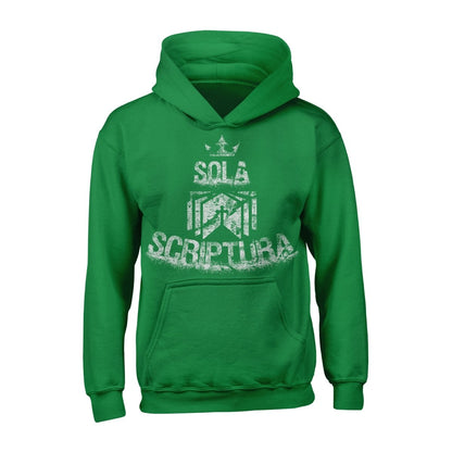 Hoodie - Sola Scriptura - Hoodie RETIRED - The Reformed Sage - #reformed# - #reformed_gifts# - #christian_gifts#