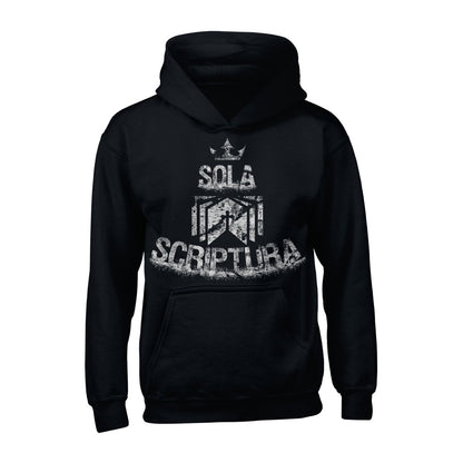 Hoodie - Sola Scriptura - Hoodie RETIRED - The Reformed Sage - #reformed# - #reformed_gifts# - #christian_gifts#